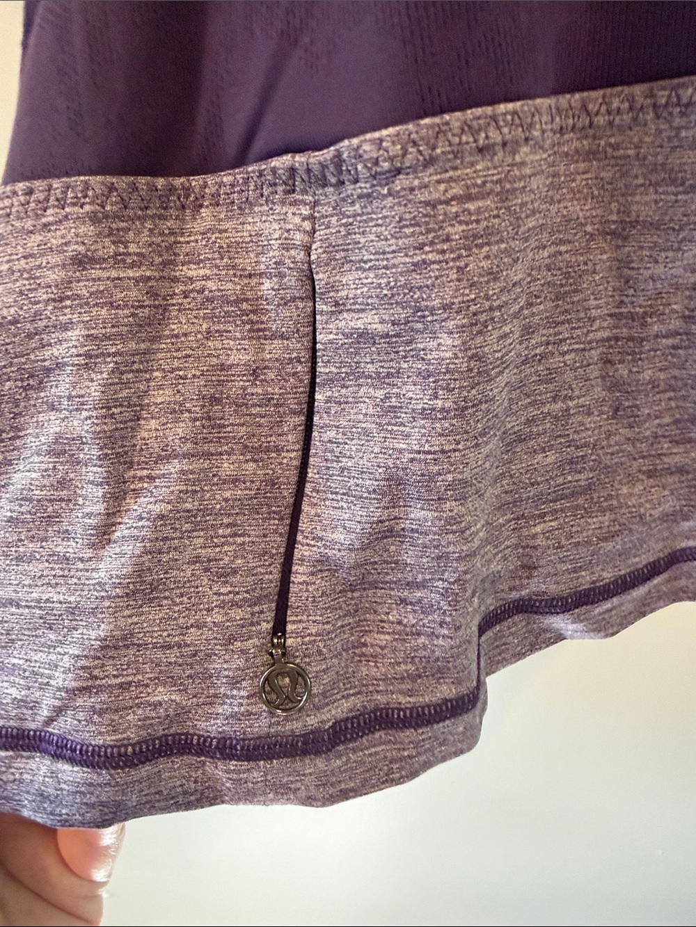 Lululemon 4 Chaturanga Concord Grape Athletic Activewear Tank Top - Picture 9 of 10